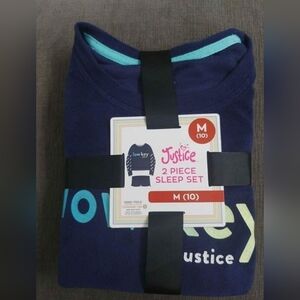 2 piece Justice Pajama Set